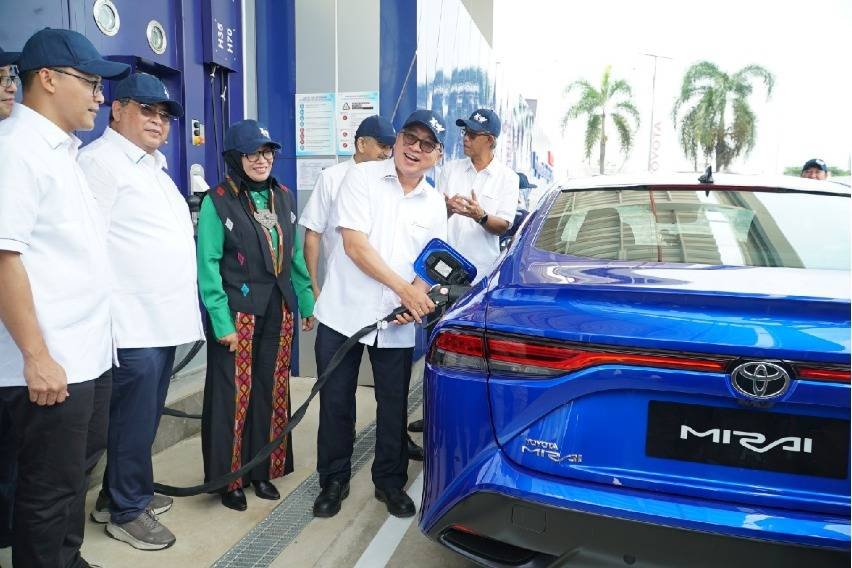 Stasiun pengisian hidrogen Toyota