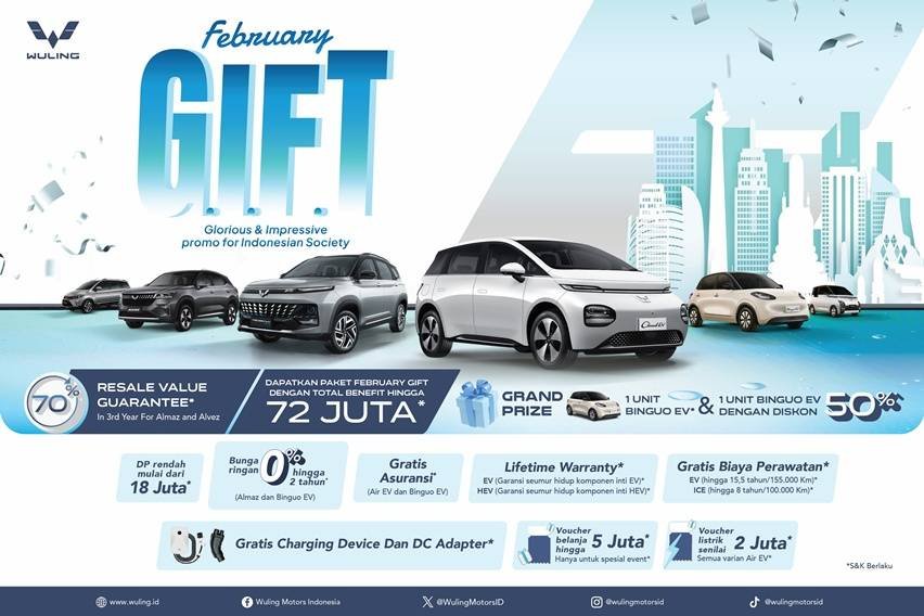 Promo Wuling February Gift