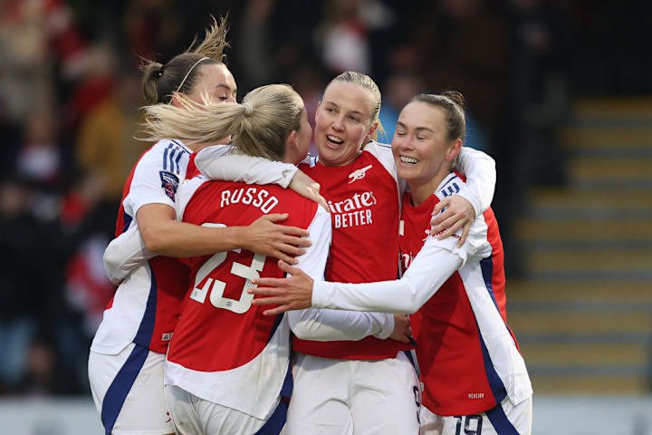Arsenal FC V Crystal Palace - Barclays Wanita Super League