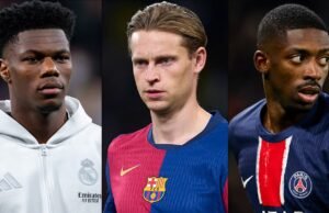Man Utd Eye Tchouameni Setelah Tawaran DE Young yang gagal; Liverpool menginginkan € 100 juta Dembele
