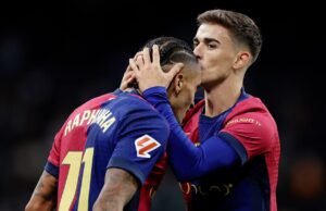 Gavi Tips Barcelona Rekan setim yang bukan Raphinha untuk memenangkan balon d’or
