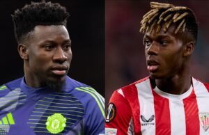 Onana Set untuk Keluar Man Utd; Liverpool Cape Arsenal’s Nico Williams Move