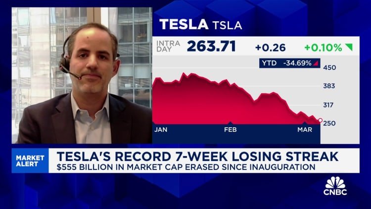 Tesla memiliki katalis konsekuensi di luar kuartal pertama dalam bisnis EV dan AV, kata TD Cowen's Itay Michaeri