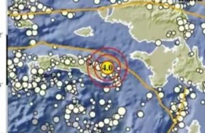 Gempa Bumi M 4.0 Guncang Pulau Seram, Maluku
