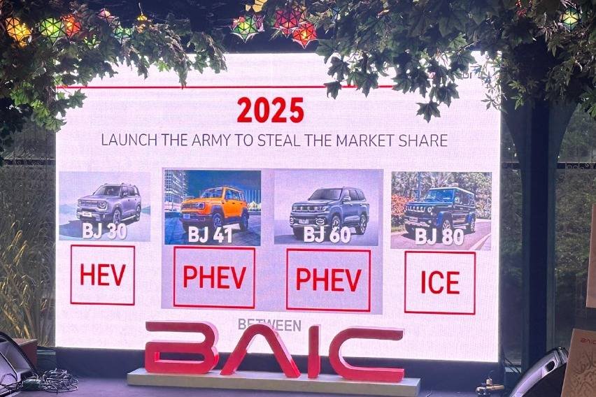 BAIC new model 2025