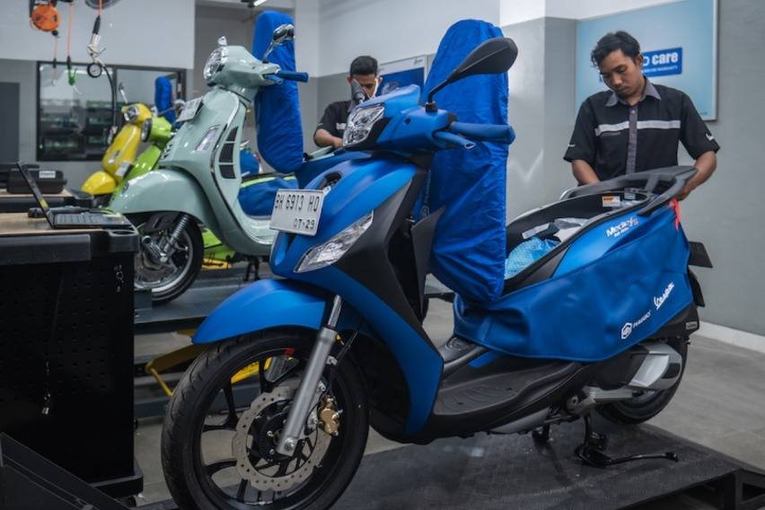 Bengkel vespa