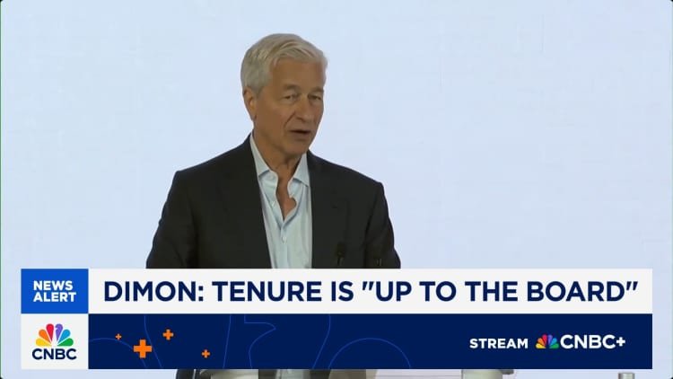 Jamie Dimon: Istilah kantor adalah 'ke dewan'