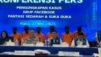 In Motif Pelaku Grup Facebook Fantasi Sedarah 40 Konten DIjual Rp100 Ribu