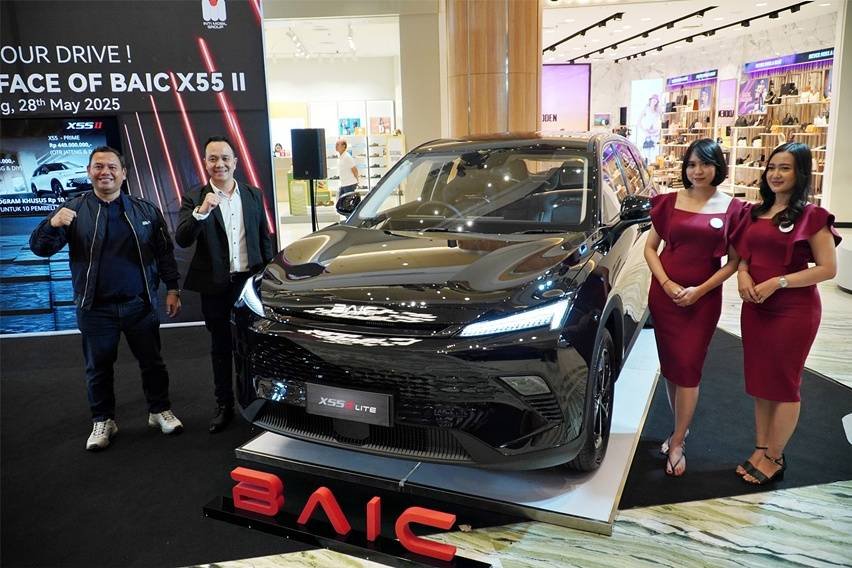 BAIC X55 II di Semarang
