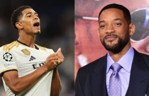 Jude Bellingham melepaskan uap dengan bertahan dengan Will Smith di Ibiza Nightclub