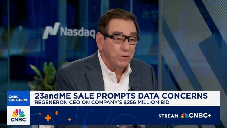 CEO Regeneron dari 23andMe Bid: Cobalah untuk menyeimbangkan privasi individu dengan penelitian bioteknik