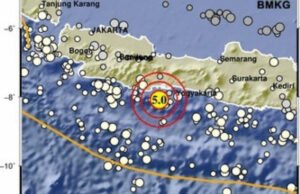 Gempa M 5.0 Guncang Pangandaran Jawa Barat, Terasa hingga Garut