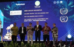 MMSGI Kantongi 3 Penghargaan pada Top CSR Award 2025