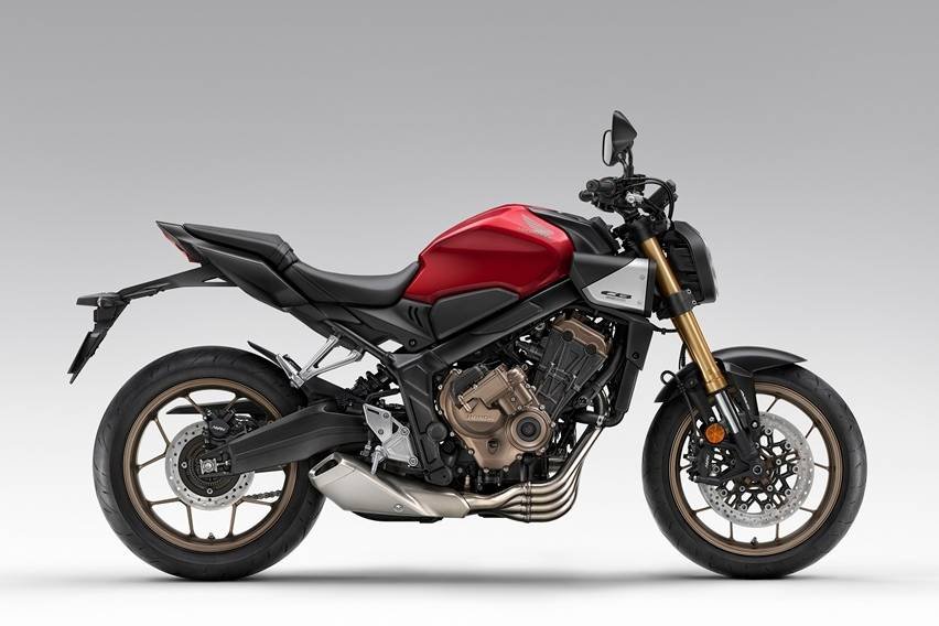 Honda CB650R dari samping