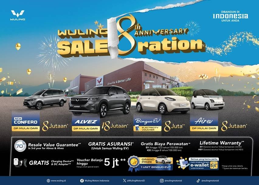 Wuling 8th Anniversary SALEbration
