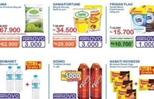 Promo Indomaret 29 Juli: Cashback 5 Ribu Migor, Sania Rp33.700, Filma Rp34.100
