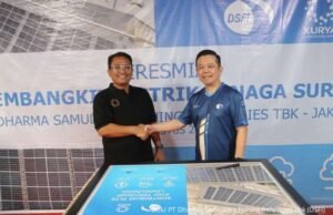 Tingkatkan Efisiensi Energi, DSFI Pasang PLTS Atap 331.08 kWp