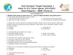 Soal Essay Seni Teater Kelas 6 Semester 1 2025