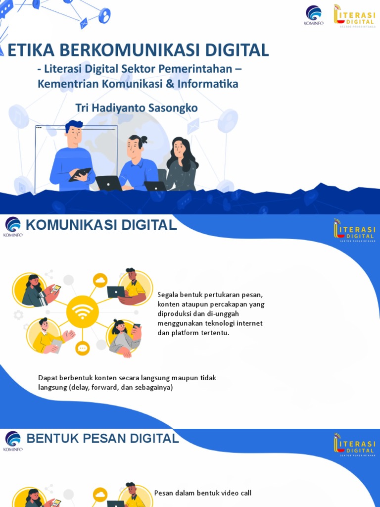 Kompetensi Etika Digital yang Baik Menurut Kominfo