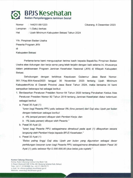 Respons Diperinaker Terkait Penetapan UMK 2026 Badung Bali: Masih Tunggu Kebijakan Pusat