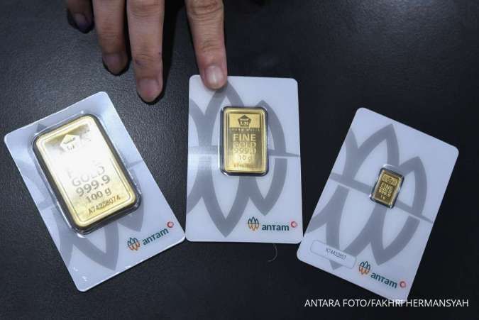 Harga emas Antam hari ini, Senin 29 Desember 2025, Rp2.596.000 per gram