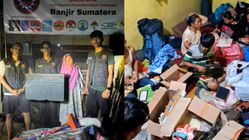 Himadikum UMRI Bantu Korban Banjir dan Longsor Aek Ngadol