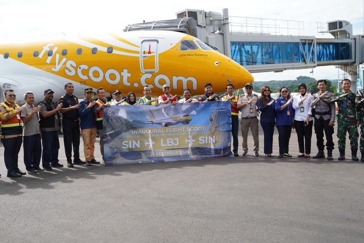 Penerbangan Singapura-Labuan Bajo Dibuka, Dorong Wisatawan Asing