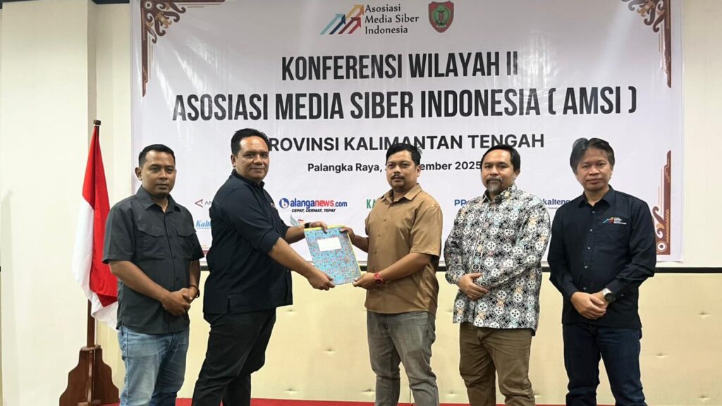 Sunrise Sinulingga Terpilih Jadi Ketua AMSI Kalteng 2025–2028