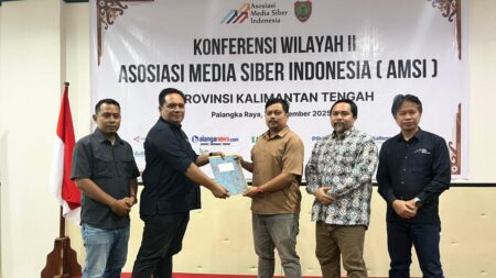 Sunrise Sinulingga Terpilih Jadi Ketua AMSI Kalteng 2025–2028