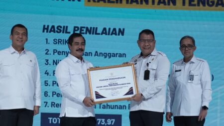 Kanwil Ditjenpas Kalteng Juara Nasional Bidang Dukungan Manajemen 2025