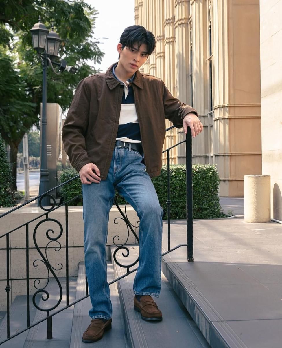 9 gaya smart casual ala Pond Naravit, cocok untuk kencan dan rapat!