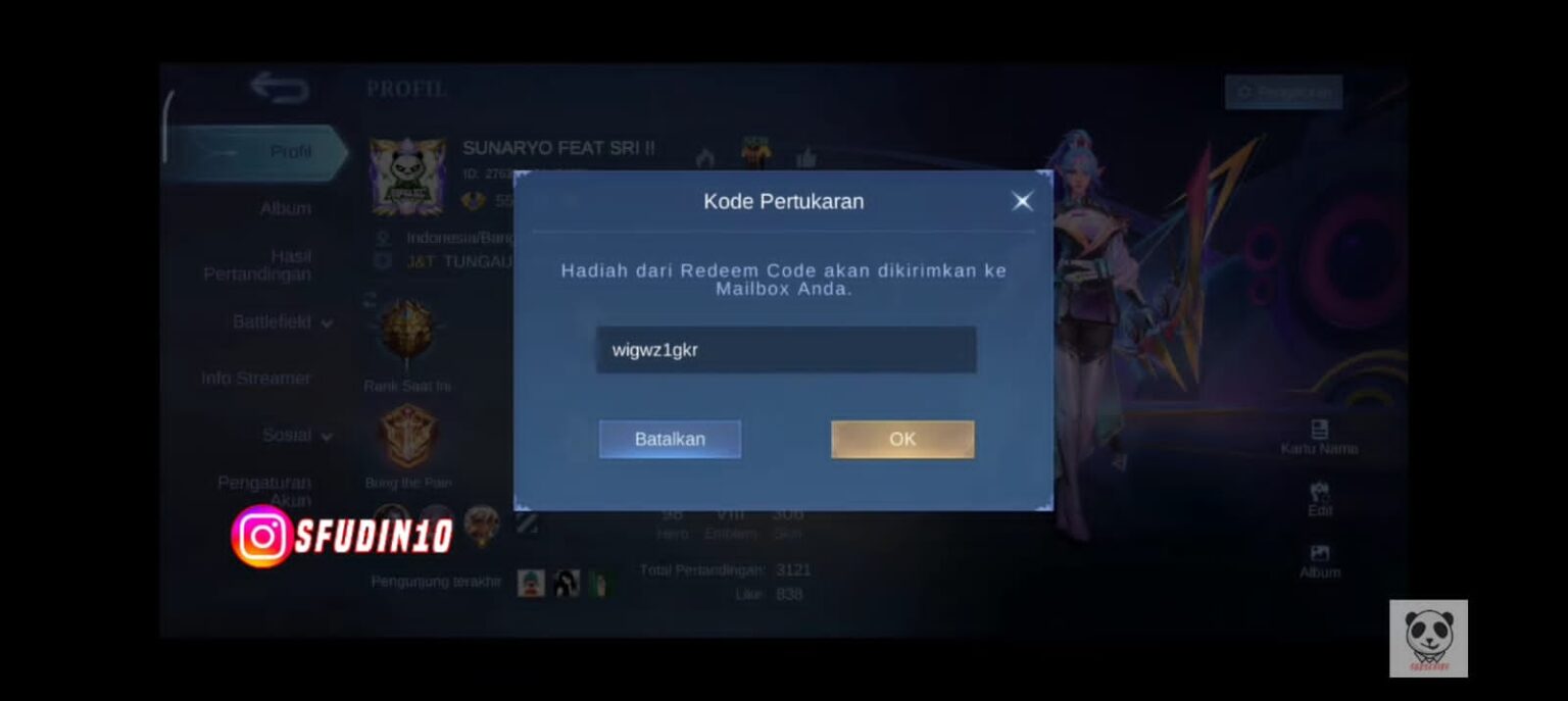 Update terbaru! Kode redeem MLBB gacor 22 Desember 2025: Skin gratis & fragment spam dominasi ranked!