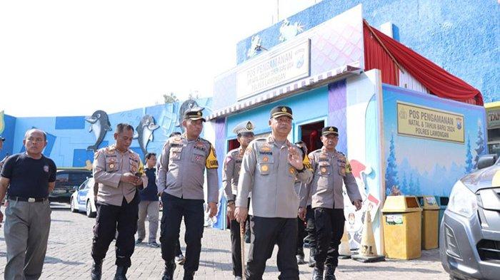 Kapolres Pematangsiantar Pantau Pos Pengamanan dan Pelayanan Nataru