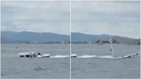 Bantuan, Bantuan! Istri Pelatih Valencia Menangis, Suami dan 3 Anaknya Hilang di Labuan Bajo