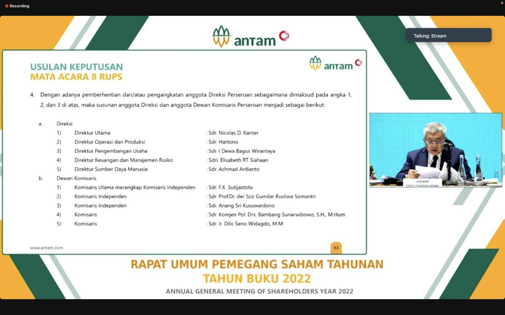 Koperasi Pertambangan Merah Putih Minta Presiden Evaluasi Direksi PT Antam UBPN Konawe Utara