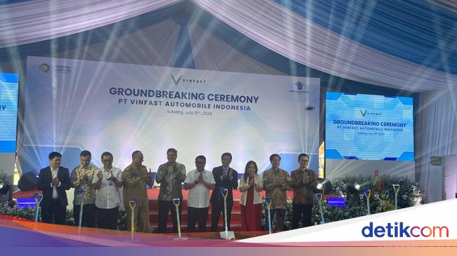 Luncurkan 50.000 Mobil Listrik di Subang, VinFast Perkuat Target Lokalisasi