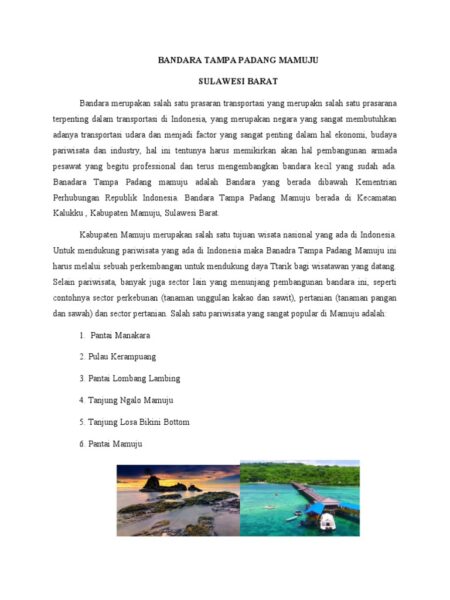 Arena Balap Malam, Polisi Sisir Jalur Bandara Tampa Padang Mamuju