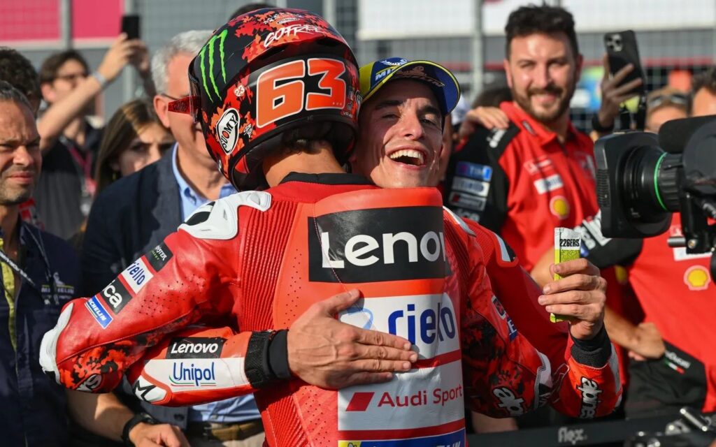 Sikap Bagnaia Saat Marquez Menang di MotoGP 2025 Terungkap