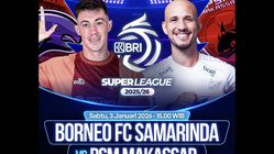 Cek Indosiar Sabtu 3 Januari 2026: Spesial Tahun Baru, The Prosecutor vs Borneo FC vs PSM Makassar