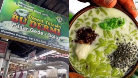 Liburan ke Solo? Coba Es Dawet Telasih Bu Dermi, Favorit Jokowi di Pasar Gede