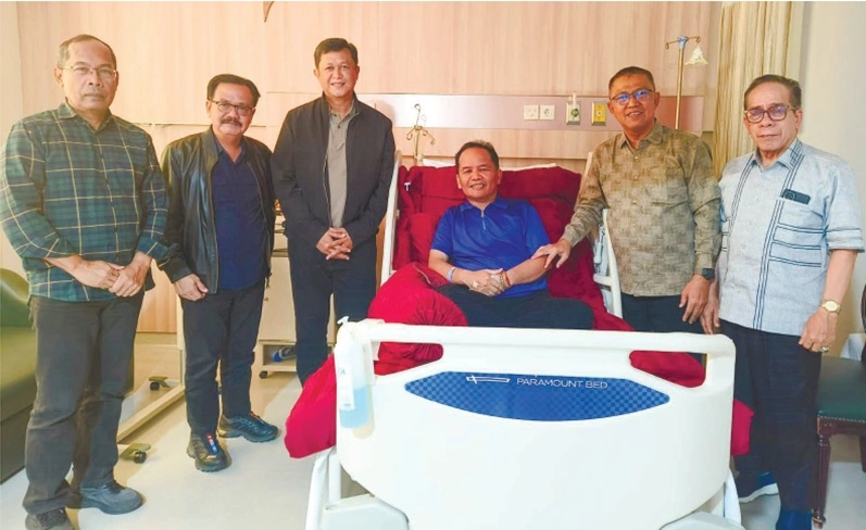 Meski Sakit Maag, Gubernur Kalteng Tetap Perhatikan Daerah