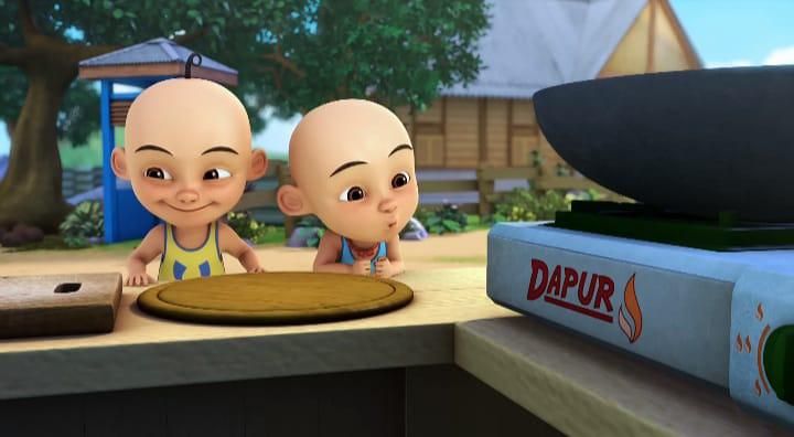 3 Episode Masakan Upin & Ipin, Terbaru Gulai Kemahang