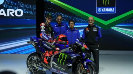Monster Energy Yamaha MotoGP 2026 Diluncurkan, Era Mesin V4 Dimulai