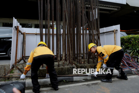 Pembongkaran Tiang Monorel dan Penataan Kawasan Rasuna Said Selesai dalam Delapan Bulan