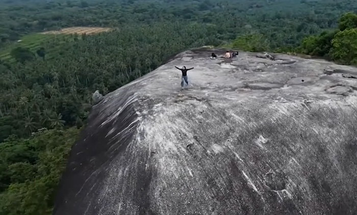 Itinerary wisata alam Batu Baginde Belitung dengan anggaran Rp 70 ribuan