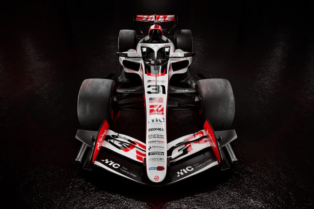 Livery F1 2026 Haas Lebih Dominan Warna Putih