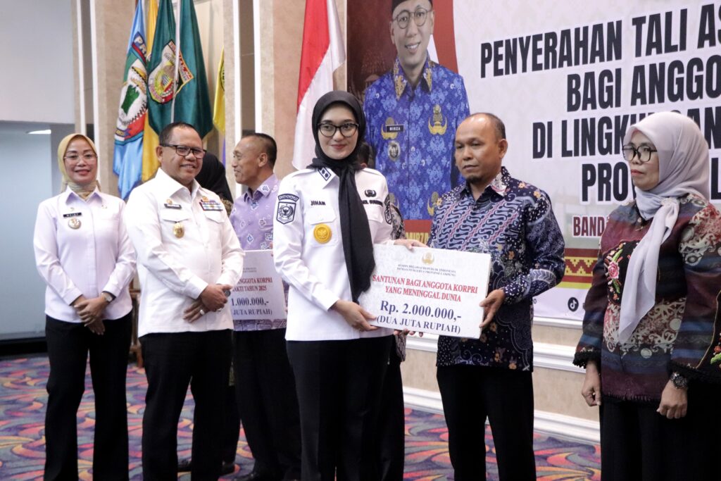 Pemprov Lampung Beri Apresiasi ASN Melalui Tali Asih Korpri