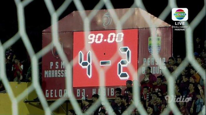 Hasil Akhir Persib Bandung vs PSBS 1-0, Gol VAR Menit 88 Bawa Persib Pimpin Klasemen