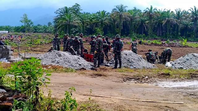 15 unit huntara selesai dibangun untuk korban banjir Wera dan Ambalawi