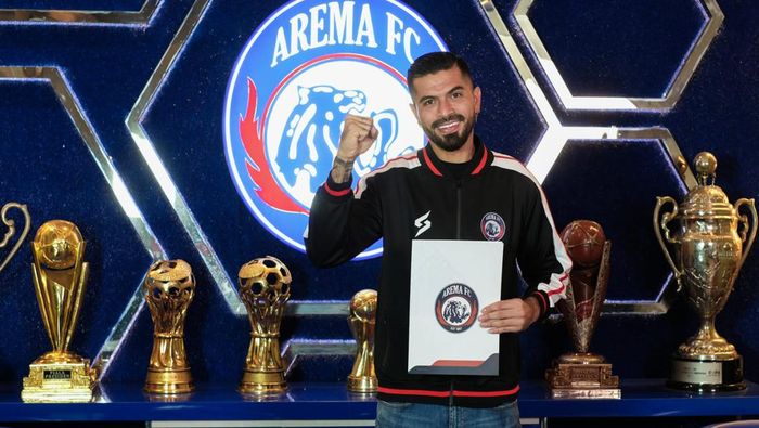 Guevara Apresiasi Semangat Pemain Arema FC yang Bangkit di Detik Akhir